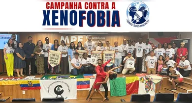 Imagem ilustrativa da notícia: Campanha mobiliza Pará no combate à xenofobia e preconceito