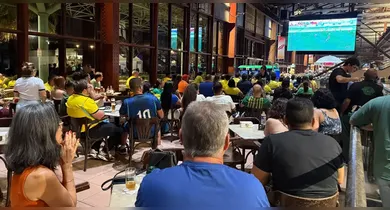 Imagem ilustrativa da notícia: Arena Estação transmite Brasil x Haiti com festa gratuita