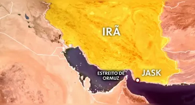 Imagem ilustrativa da notícia: Trump ameaça Irã se navios dos EUA forem atacados: "varrer da face da terra"