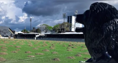 Imagem ilustrativa da notícia: Remo aproveita pausa da Copa para melhorar estrutura e gramado do Baenão