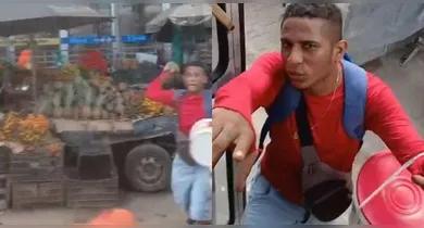 Imagem ilustrativa da notícia: Ambulante apreja ônibus após ter venda barrada dentro do veículo em Belém