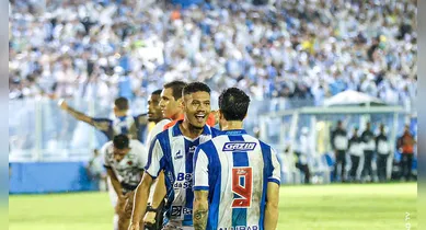 Imagem ilustrativa da notícia: Paysandu se firma no G-8 em vitória diante de 9 mil torcedores sob chuva