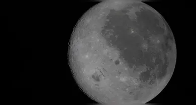 Imagem ilustrativa da notícia: Foguete da SpaceX vai atingir a Lua e impacto poderá ser visto