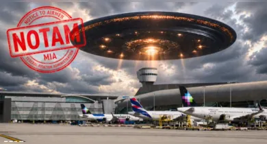 Imagem ilustrativa da notícia: Aeroporto de Miami fez alerta sobre OVNIs antes de Brasil x Escócia; entenda