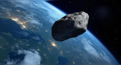 Imagem ilustrativa da notícia: Asteroide recém-descoberto fará rasante histórico pela Terra
