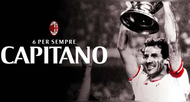 Imagem ilustrativa da notícia: Adeus a Franco Baresi: lenda do Milan e Itália morre aos 66 anos