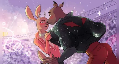 Imagem ilustrativa da notícia: Blades of Furry mistura combate e romance em novo quadrinho