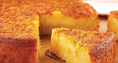 Imagem ilustrativa da notícia: Receita de bolo de milho cremoso light para o café da manhã