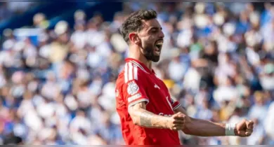 Imagem ilustrativa da notícia: Bruno Fernandes bate recorde de assistências na Premier League; veja