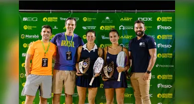Imagem ilustrativa da notícia: Dupla brasileira é campeã do Amazônia Open em Marabá