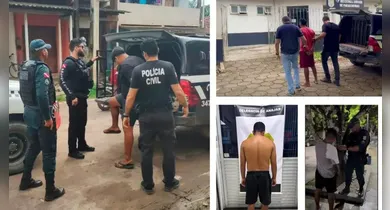 Imagem ilustrativa da notícia: Segurança prende oito agressores em seis cidades do Pará
