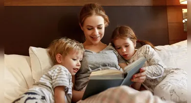 Imagem ilustrativa da notícia: OCDE: 53% das famílias brasileiras raramente leem para filhos