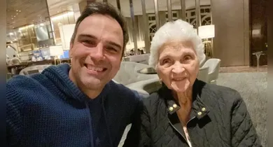 Imagem ilustrativa da notícia: Tadeu Schmidt lamenta morte da mãe um mês após perder o irmão