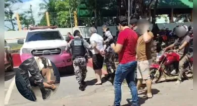 Imagem ilustrativa da notícia: Homem toma arma de policial e atira em teto de hospital