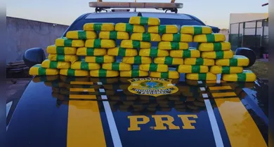 Imagem ilustrativa da notícia: PRF e Guarda Municipal apreendem 42 kg de cocaína em Marabá