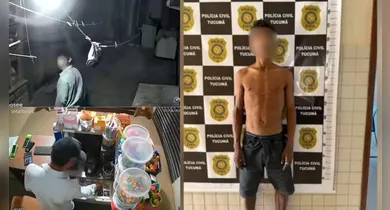 Imagem ilustrativa da notícia: Ladrão em série é preso pela terceira vez em dez dias no sul do Pará