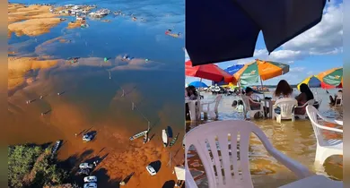 Imagem ilustrativa da notícia: Praias de Conceição do Araguaia têm movimento antes da abertura oficial
