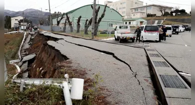 Imagem ilustrativa da notícia: Terremoto de magnitude 7,1 atinge o Japão e deixa feridos