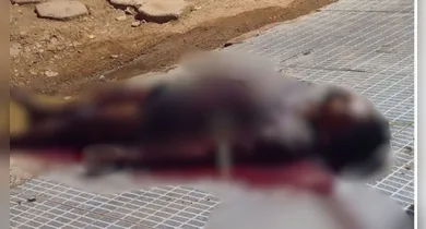 Imagem ilustrativa da notícia: Homem é assassinado a facadas em calçada de churrascaria, veja