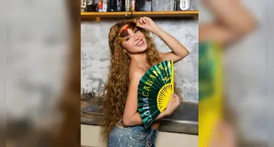 Imagem ilustrativa da notícia: Shakira agita web com ensaio temático antes de show gratuito no Rio