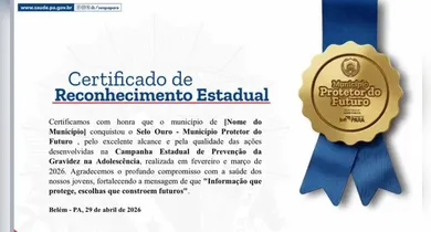Imagem ilustrativa da notícia: Municípios paraenses são premiados por ações de prevenção à gravidez na adolescência