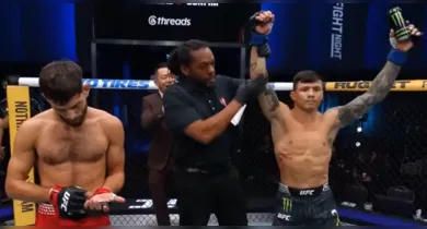Imagem ilustrativa da notícia: Paraense Alessandro Costa vence por nocaute no UFC Vegas 118