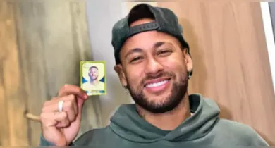 Imagem ilustrativa da notícia: Adesivo dourado de Neymar esgota em menos de duas horas