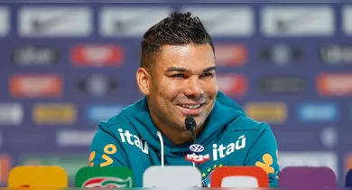 Imagem ilustrativa da notícia: Casemiro correu quase o mesmo que o goleiro Alisson na estreia do Brasil