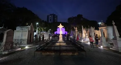 Imagem ilustrativa da notícia: Cemitério abre à noite para visitação especial em Belém
