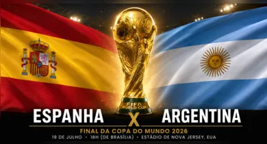 Imagem ilustrativa da notícia: Espanha x Argentina: onde assistir ao vivo à final da Copa do Mundo 2026