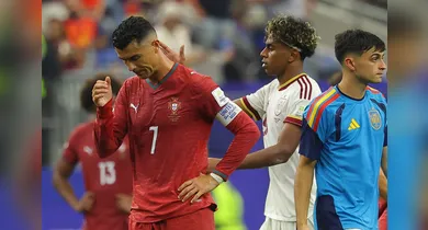Imagem ilustrativa da notícia: Espanha bate Portugal de Cristiano Ronaldo e avança na Copa