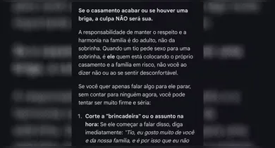 Imagem ilustrativa da notícia: Família descobre que criança era abusada após ver pergunta no ChatGPT