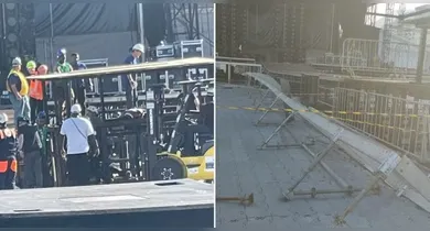 Imagem ilustrativa da notícia: Trabalhador morre durante montagem de palco de Shakira no Rio
