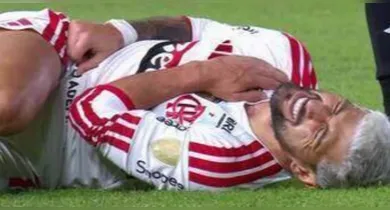 Imagem ilustrativa da notícia: Arrascaeta sofre fratura na clavícula e pode perder a Copa do Mundo