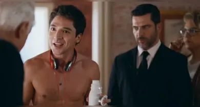 Imagem ilustrativa da notícia: Namorado de Iza chama atenção em cenas sem camisa e de cueca