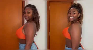 Imagem ilustrativa da notícia: Ex-BBB Raquele celebra cirurgia de redução de mamas