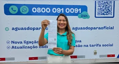 Imagem ilustrativa da notícia: Águas do Pará atualiza cadastro de 600 mil clientes; entenda