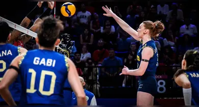 Imagem ilustrativa da notícia: Brasil enfrenta Rep. Dominicana na VNL 2026; Saiba onde assistir!