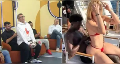 Imagem ilustrativa da notícia: Vídeo: Craque Neto ironiza foto de Virginia no colo de Vini Jr.
