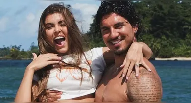 Imagem ilustrativa da notícia: Gabriel Medina se casa com ex de Zé Felipe 20 dias após noivado