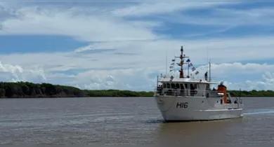 Imagem ilustrativa da notícia: Navio da Marinha abre visitação gratuita em Belém