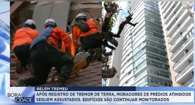 Imagem ilustrativa da notícia: Tremor assusta moradores e prédios seguem monitorados em Belém