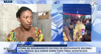 Imagem ilustrativa da notícia: Última vítima do desabamento em festa de 15 anos recebe alta
