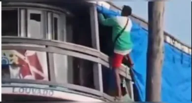 Imagem ilustrativa da notícia: Vídeo: homem é assaltado e agredido em barco no Pará
