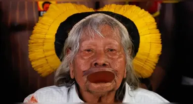 Imagem ilustrativa da notícia: Aos 94 anos, cacique Raoni é internado em UTI de hospital no MT