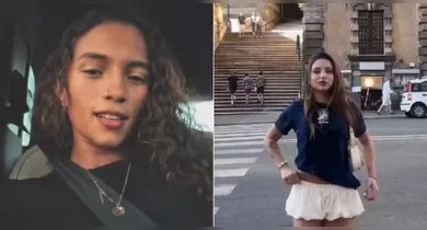 Imagem ilustrativa da notícia: Rayssa Leal e a namorada, Duda Wilken, viajam juntas para Itália
