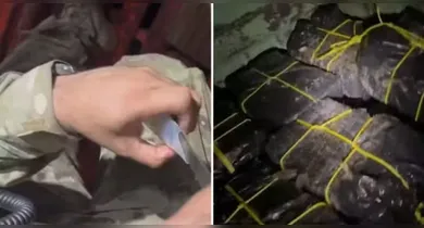 Imagem ilustrativa da notícia: PF, Marinha e forças dos EUA apreendem drogas no Atlântico