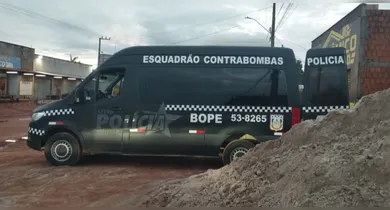 Imagem ilustrativa da notícia: Esquadrão Antibombas da PM recolhe explosivo em cidade do Pará