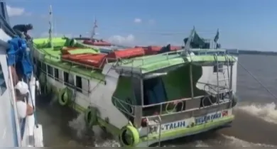 Imagem ilustrativa da notícia: Barco com destino à Cotijuba tem princípio de naufrágio no Pará