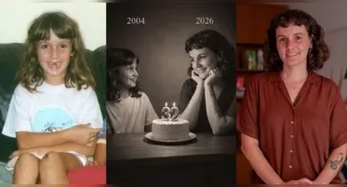 Imagem ilustrativa da notícia: Trend do momento! Aprenda a juntar sua versão criança com a adulta por IA